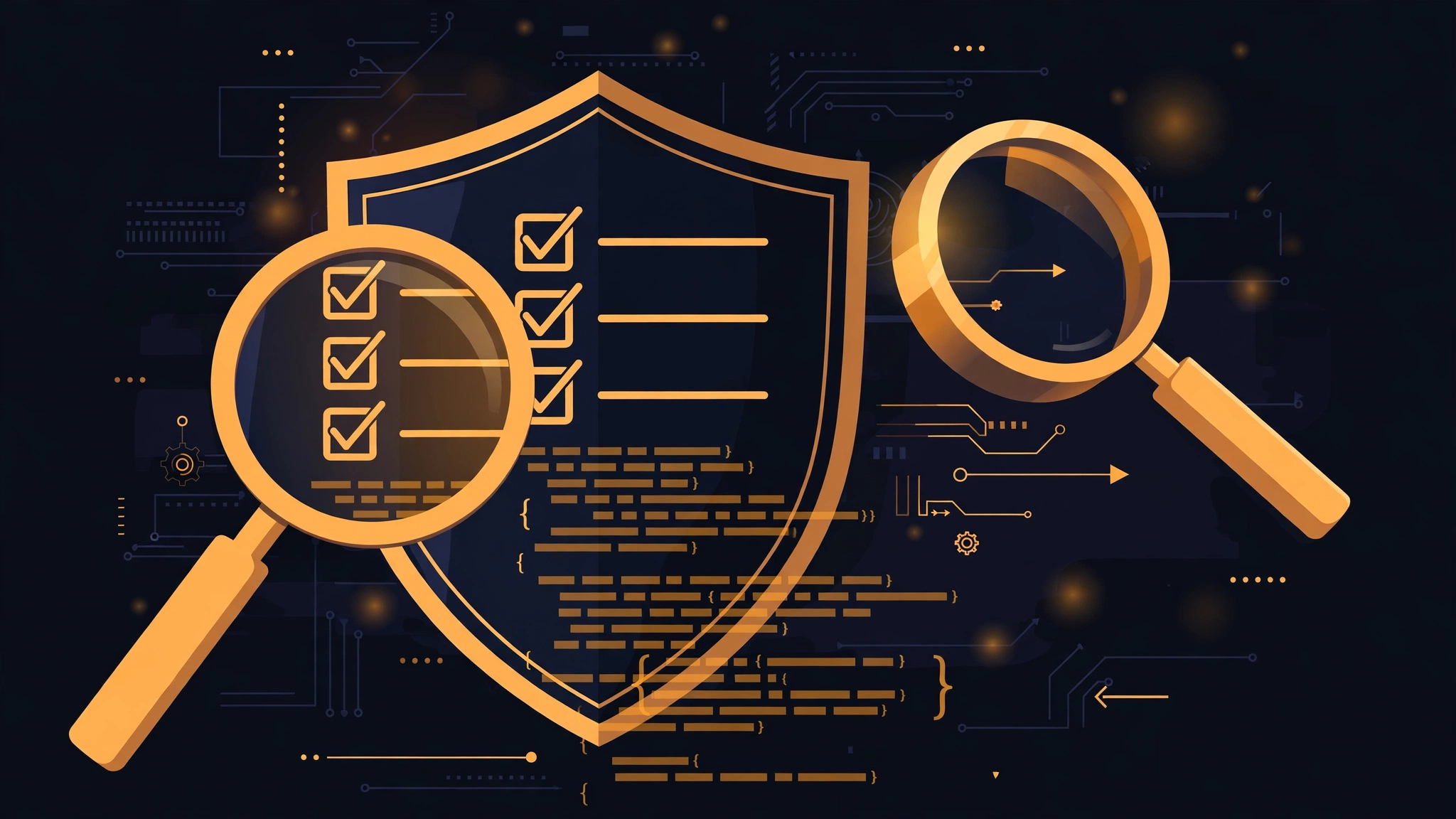 Cloudflare security audit skill conceptual illustration