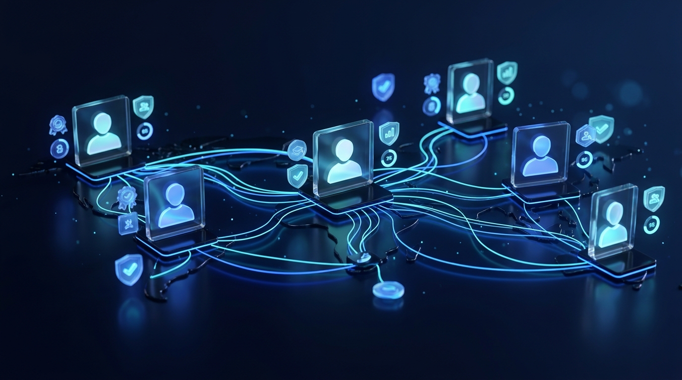 AI for HR & Hiring talent network visualization